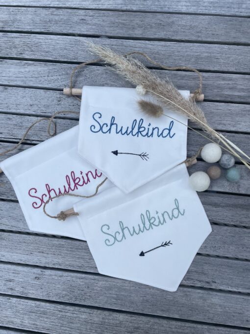 Wimpelset  < Schulkind & Name > – Bild 18