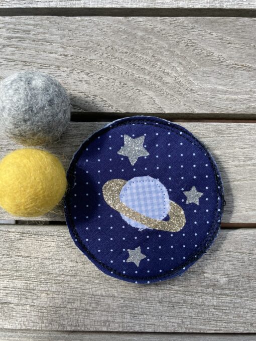 Klett- Patches  für Schulranzen mit Klettflächen < Universum > – Bild 3