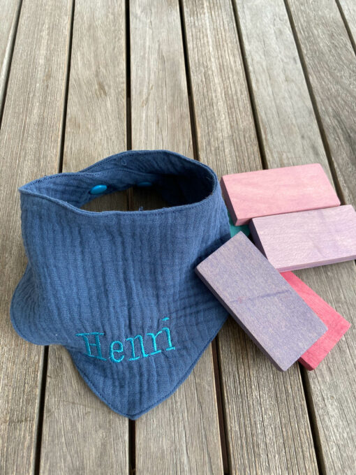 Halstuch bestickt Baby individuell – Bild 3