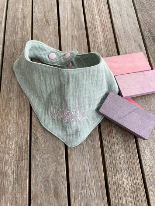 Halstuch bestickt Baby individuell – Bild 7