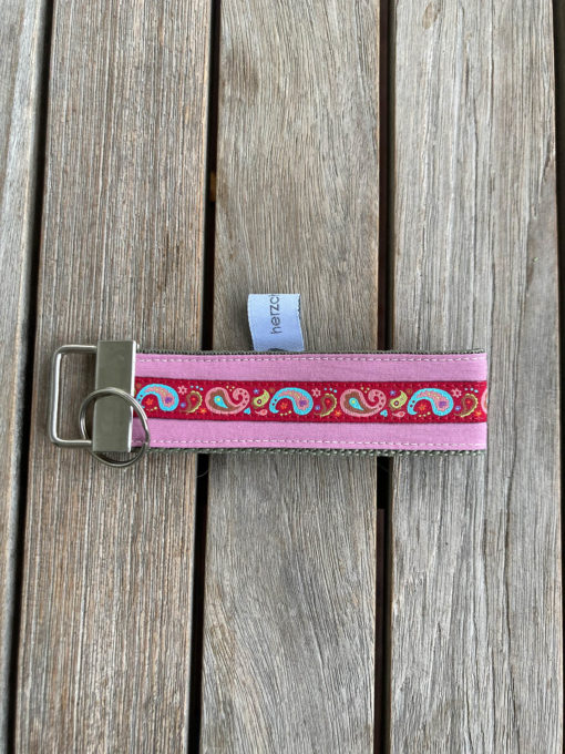 Schlüsselanhänger < Paisley  > bunt – Bild 3