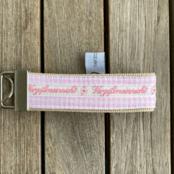 Schlüsselanhänger > Vergissmeinnicht < rosa