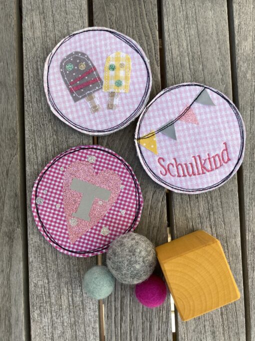 Klett- Patches  für Schulranzen mit Klettflächen < Universum > – Bild 11