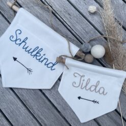 Wimpelset  < Schulkind & Name >